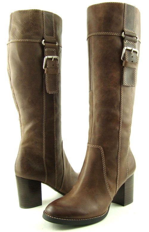 ENZO ANGIOLINI JURADO Brown Womens Designer Shoes Boots MISMATE 8.5/ 8