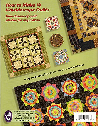 Kaleidoscope ABCs Marti Michell New Book Quilt Patterns Borders Mirror