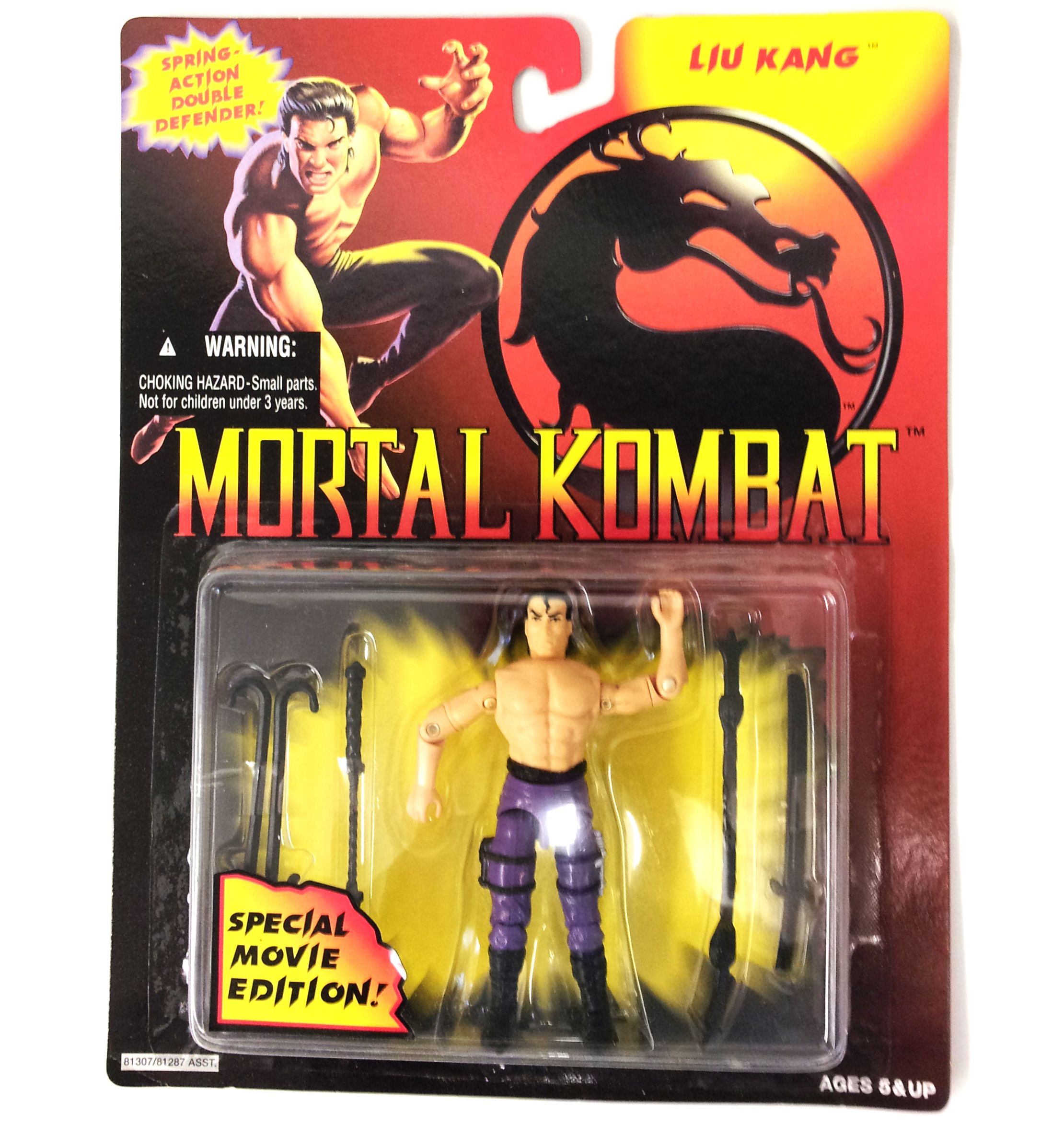 Mortal Kombat Liu Kang Action Figure Special Movie Edition