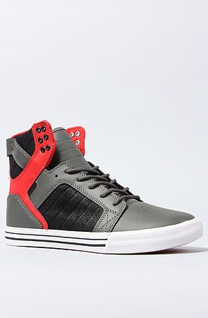 Karmaloop Supra The Skytop Sneaker Grey