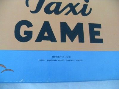 Vintage Little Noddys Taxi Game 1956 Parker Bros VGC