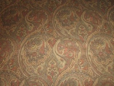 Fantastic Kaufmann Very Detailed Ornate Victorian Paisley Fabric 10