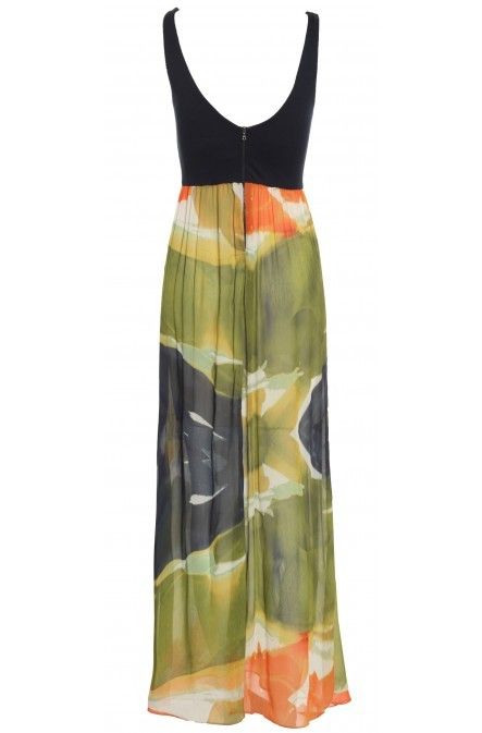 2012 Auth Fall Winter Alice Olivia Kell Tank Maxi Dress $350