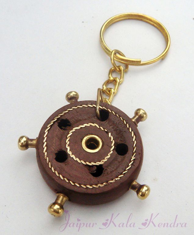 Piece Indian Handicraft Wooden Designing Key Chain Handmade Show