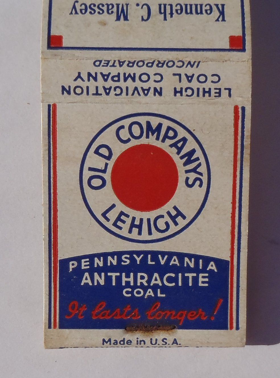 Old Companys Lehigh Anthracite Coal Ken Massey Lambertville NJ