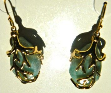 New BCBG MAXAZRIA Kendra Scott Earings in Gold and Jade