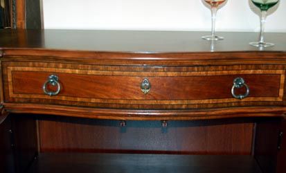 Mahogany Inlaid Buffet