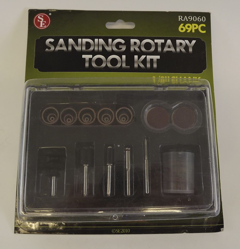 New 69 PC 1 8 Shank Sanding Rotary Tool Kit Hobby Kit Fits Dremel