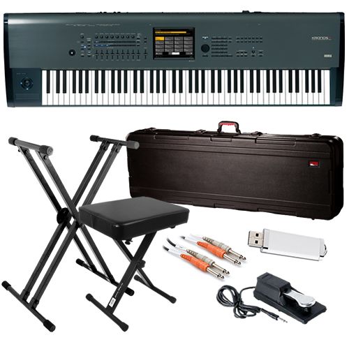 Korg Kronos x 88 Key Workstation Synthesizer Keyboard Stage Essentials