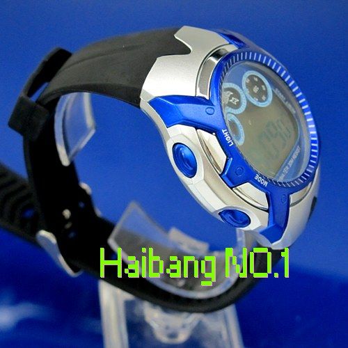 Trendy Digital Alarm CLOCK Water Resistant Date Boys Kids QUARTZ