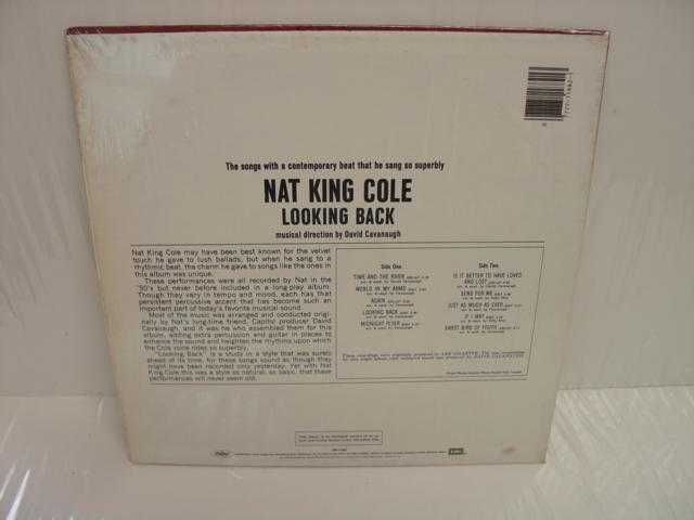 Nat King Cole LP Looking Back SM 11882 Capitol Album