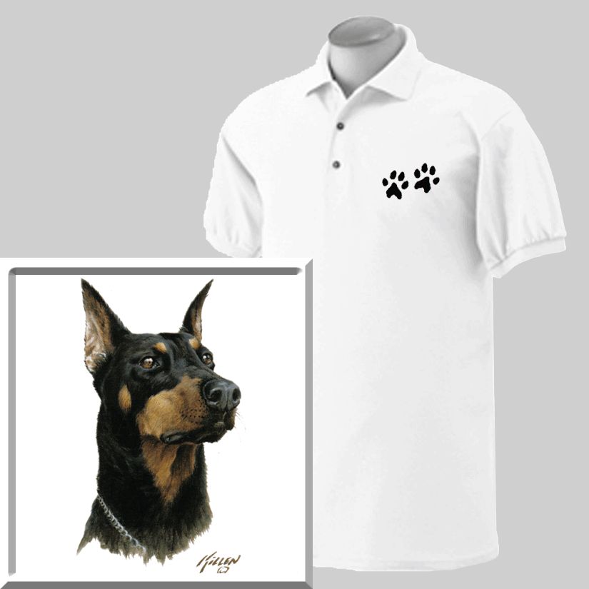 Killen Doberman Pinscher Sport Shirt s M L XL 2X 3X 4X 5X Gildan New