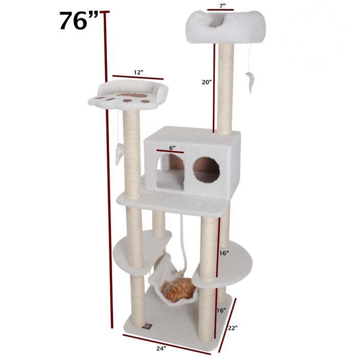 Bungalow Cat Tree Hammock from Brookstone