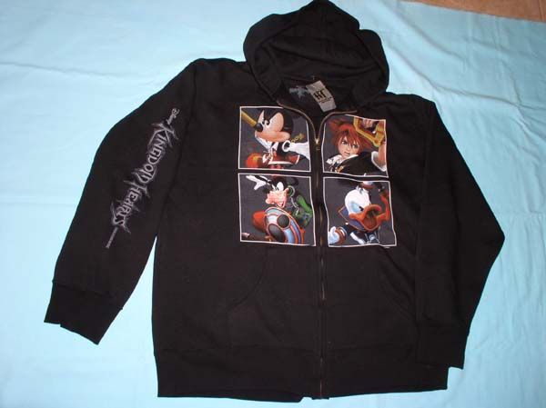 Disney Kingdom Hearts Hoodie Sweatshirts Jacket