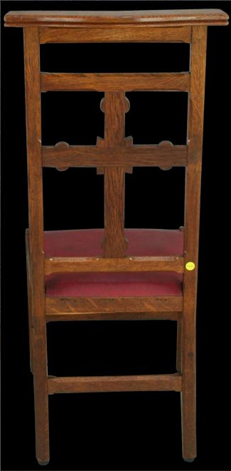 Vintage French Gothic Prie Dieu Prayer Chair Kneeler