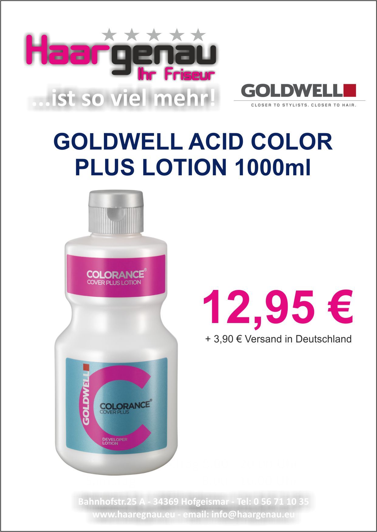 Goldwell KMS California Friseurbedar f Sonstige