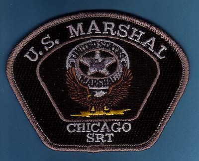US Marshal Chicago SRT Police Shoulder Patch