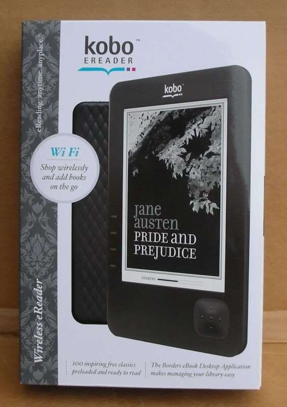 Kobo eReader Wireless WiFi 2GB 6in Black N647 KBU B 100 Free Preloaded