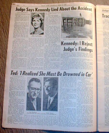 Ted Kennedy Lies Trial Mary Jo Kopechne Death Chappaquiddick