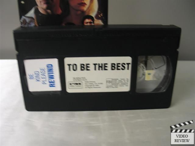 To Be The Best VHS 1993 Martin Kove Michael Worth