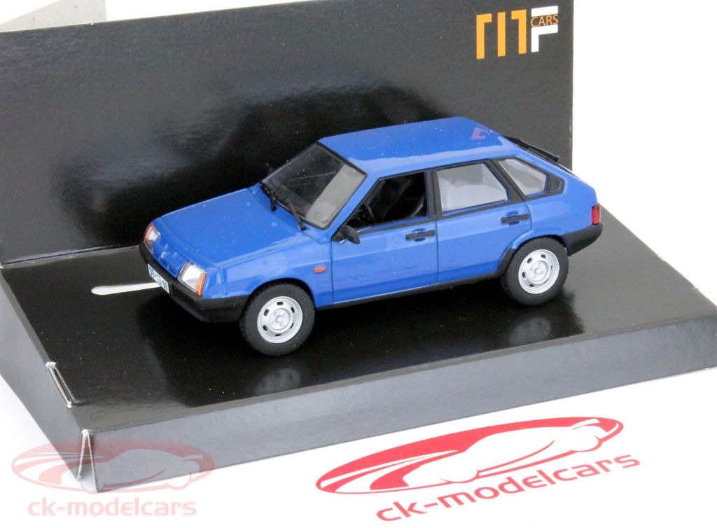 Lada Samara Blue 1 43 Altaya