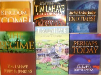 Tim LaHaye Lot 6 HC Books Regime Kingdom Come End Times Perhaps Today