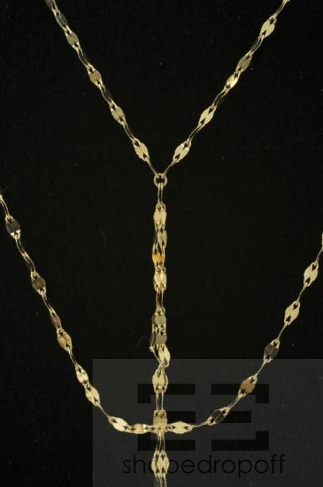 Lana Jewelry 14k Yellow Gold Blake Y Necklace