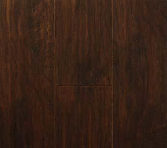 Distressed Wave Series Laminate Floor Flooring Dark Mahogany