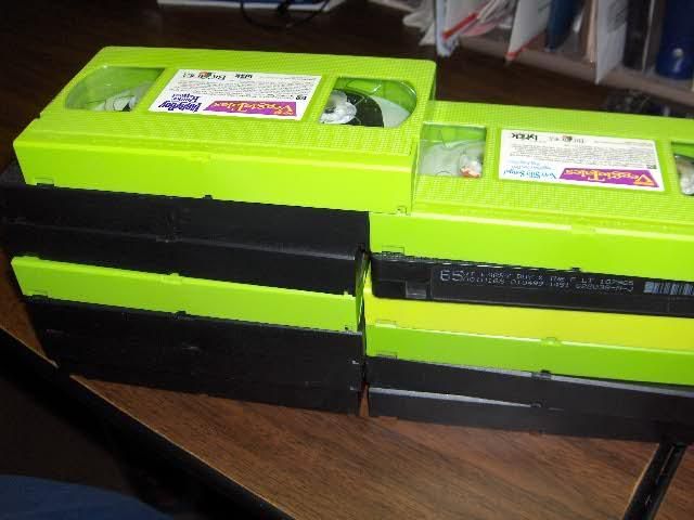 Lot of 13 Veggie Tales Videos VHS Video Larryboy Bob