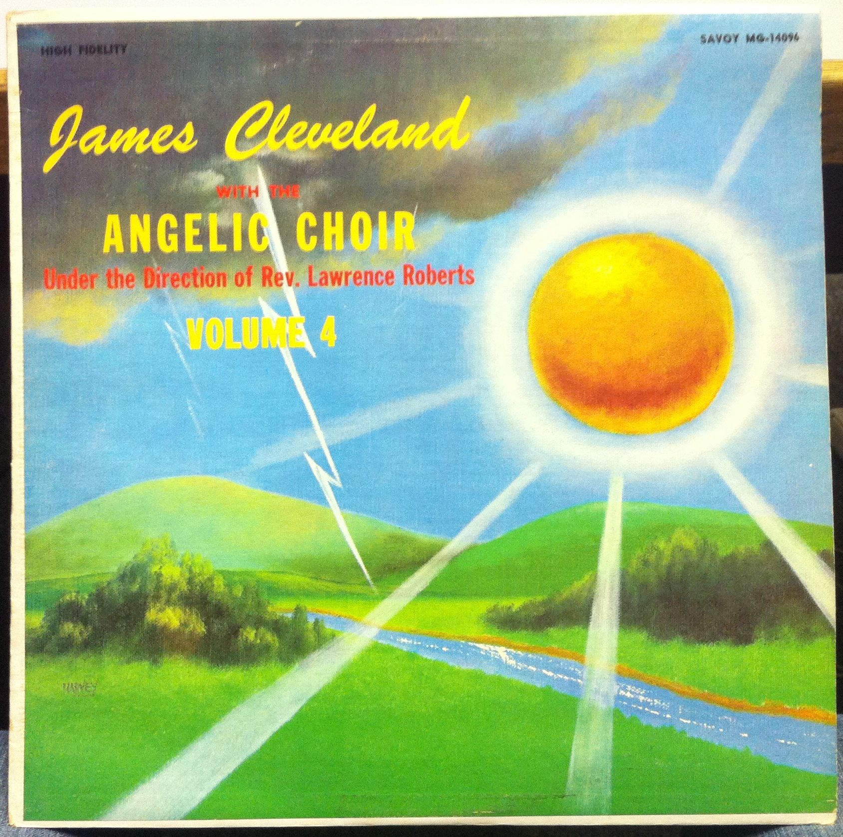 James Cleveland The Angelic Choir Volume 4 LP Mint MG 14096 Savoy 1964