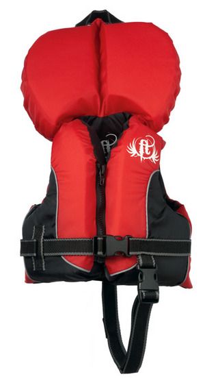 Full Throttle Infant Nylon Life Jacket Vest Red