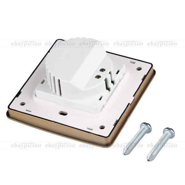 Home Bedroom Room Touch Controll Light Lamp Switch Panel 10A DIY