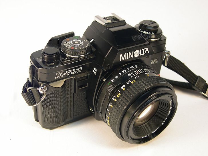 Minolta X700 x 700 Camera MD 50mm F1 7 Serviced with GUARANTEE Mint