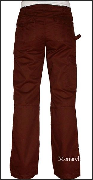 Koi Lindsey Scrub Cargo Pocket Pant Espresso Size Medium