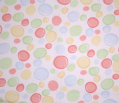 Little Rock Pastel Bubble Polka Dots Decorator Fabric