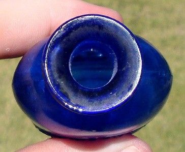 Cobalt Blue Antique Bottle Llewellyn Philadelphia