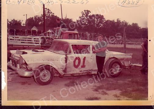 Ken Confer 01 Stock Car 1967 Racing Photo