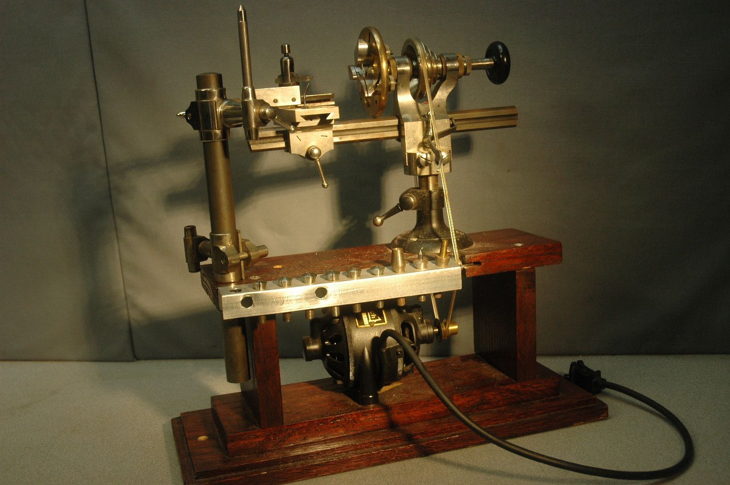 Antique 1917 Lorch Schmidt Co German Jewelers Lathe