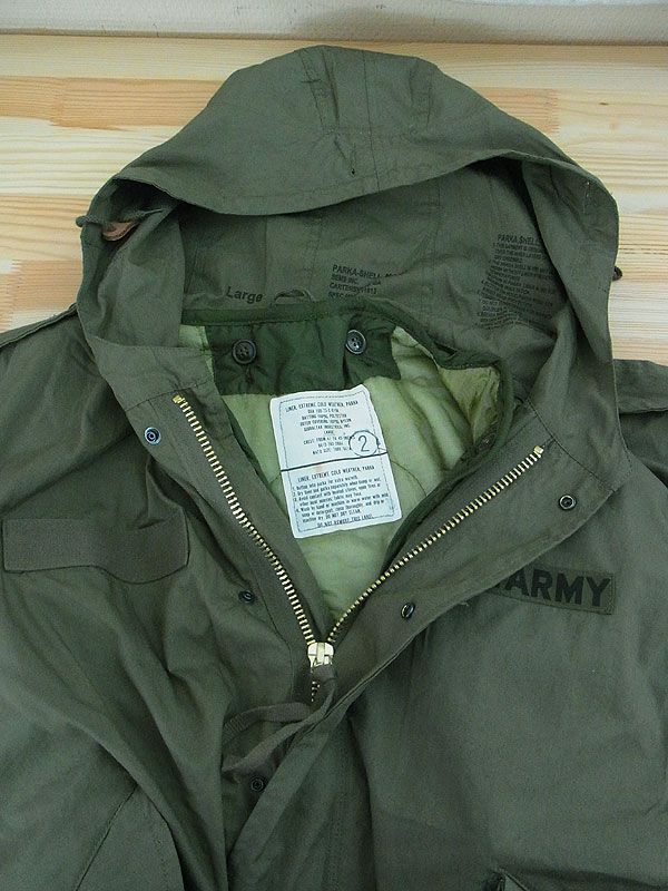 NEU US SHELL PARKA M51+ Futter oliv Army Fishtail Jacke Feldparka