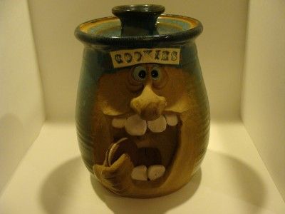 Big Muddy River Pottery Cookie Jar Handmade Loughridge