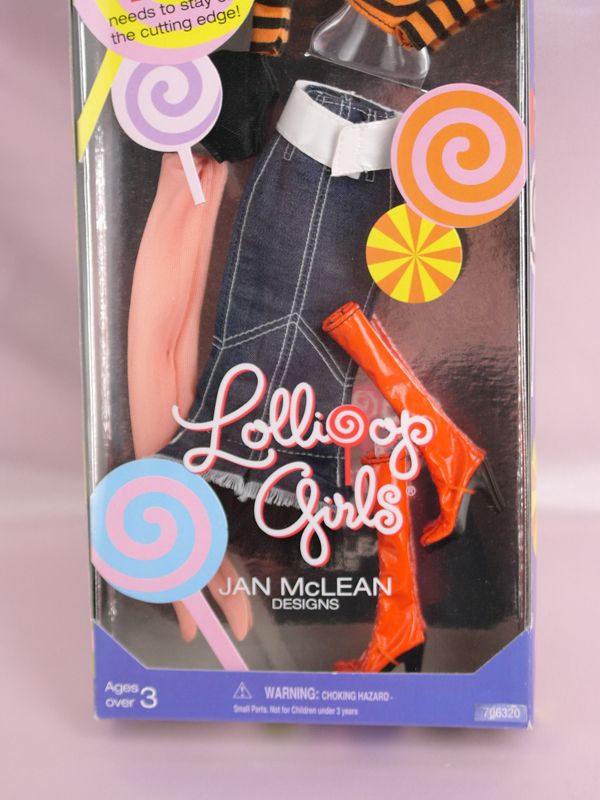 LOLLIPOP GIRLS Outfit • Denim Skirt • 12 • Jan McLean • NRFB