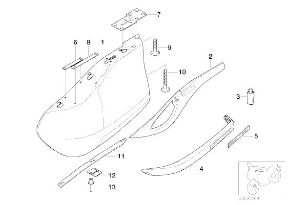 RealOEM Home = Select another vehicle = Frame and mounting