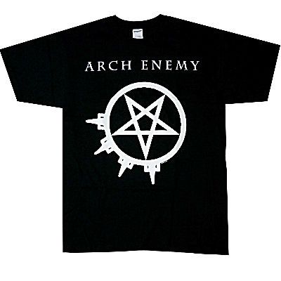 Official Arch Enemy short sleeve T Shirt featuring front and back