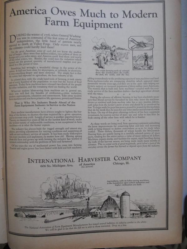 1924 American Thresherman Tractor Farm Engine Magazine