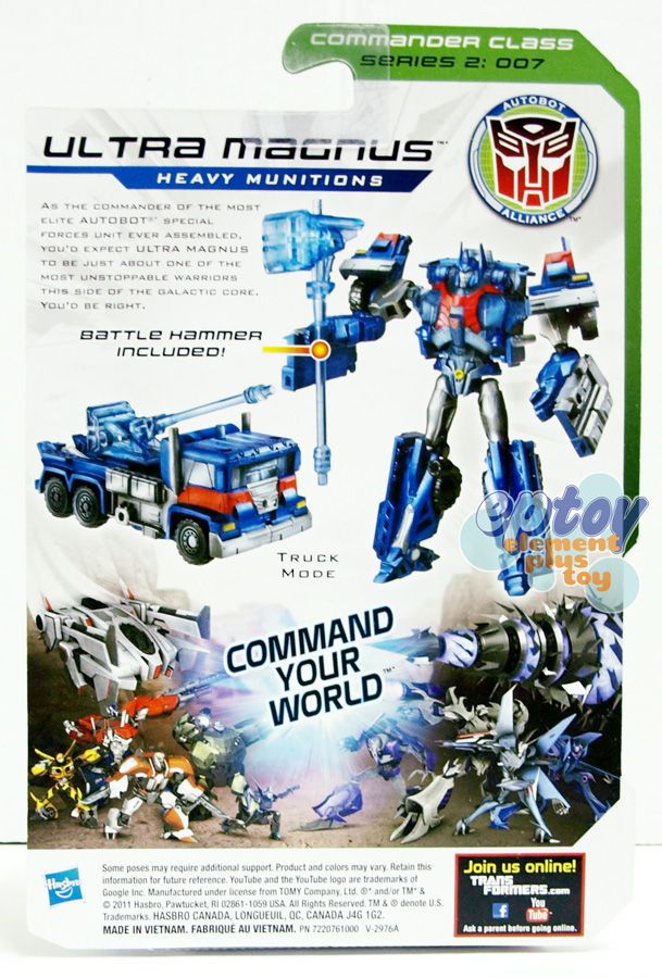 Prime Cyberverse Commander Class Ultra Magnus Action Figure