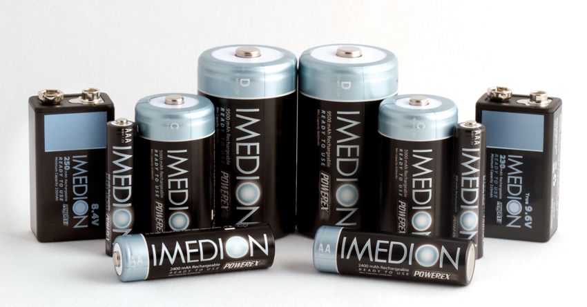 Maha Powerex 2X C 5000mAh Imedion Rechargeable Battery