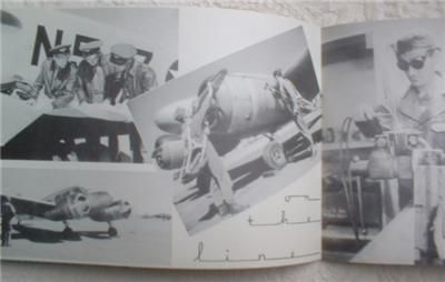 1943 World War WW II Marfa Army Air Force Field Pilot Training Book w