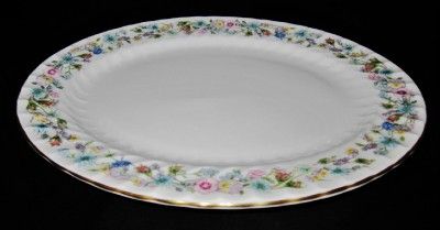 Aynsley Wild Tudor Oval Serving Platter 13 1 2 x 10 3 4