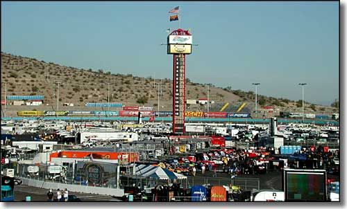 NASCAR Phoenix Infield RV Parking