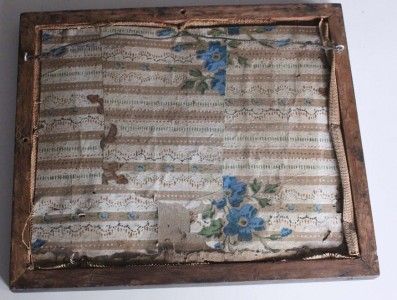 Antique Needlework Sampler Dated 1838 Possibly French or Canadian